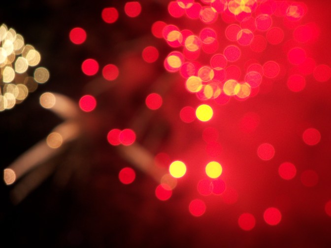 Red Fireworks